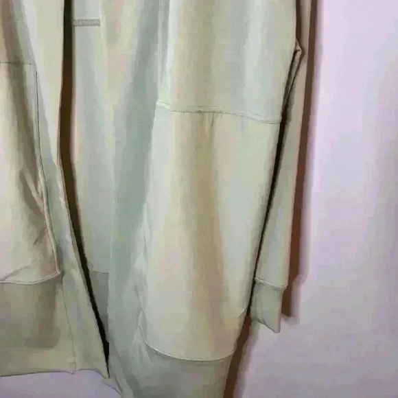 FLX‎ Jacket Womens XL Open Front Zip Pockets Active Stretch Athleisure - Picture 2 of 9